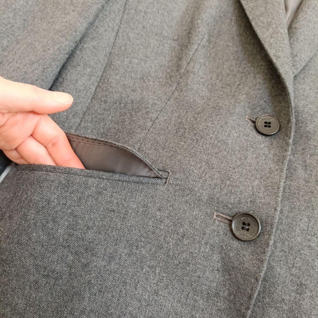 極美品NEW YORKER フォーマル　ビジネススーツ　プリーツAラインスカート