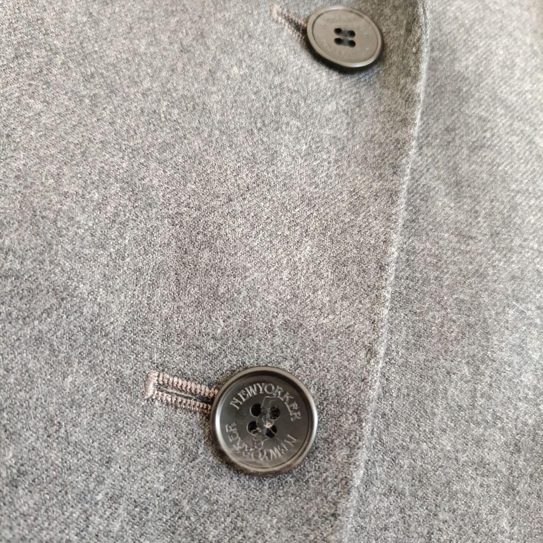 極美品NEW YORKER フォーマル　ビジネススーツ　プリーツAラインスカート