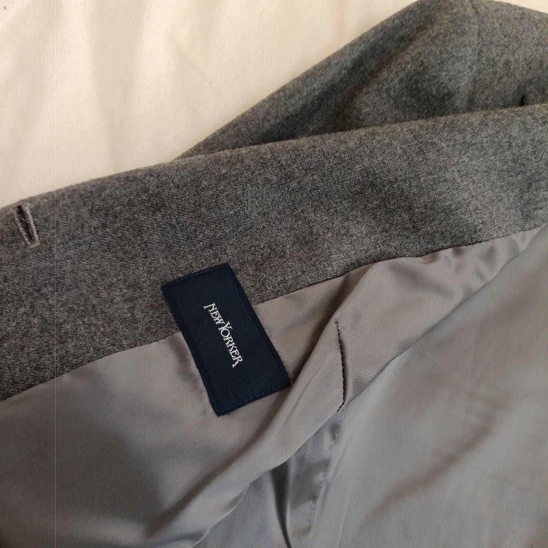 極美品NEW YORKER フォーマル　ビジネススーツ　プリーツAラインスカート