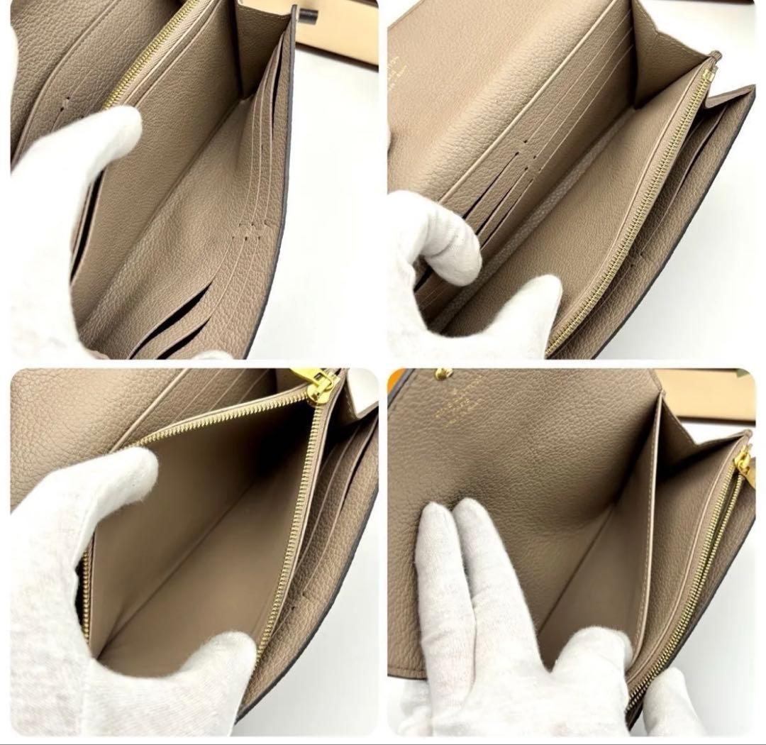 美品　LOUIS VUITTON グレー モノグラム 長財布　現行品