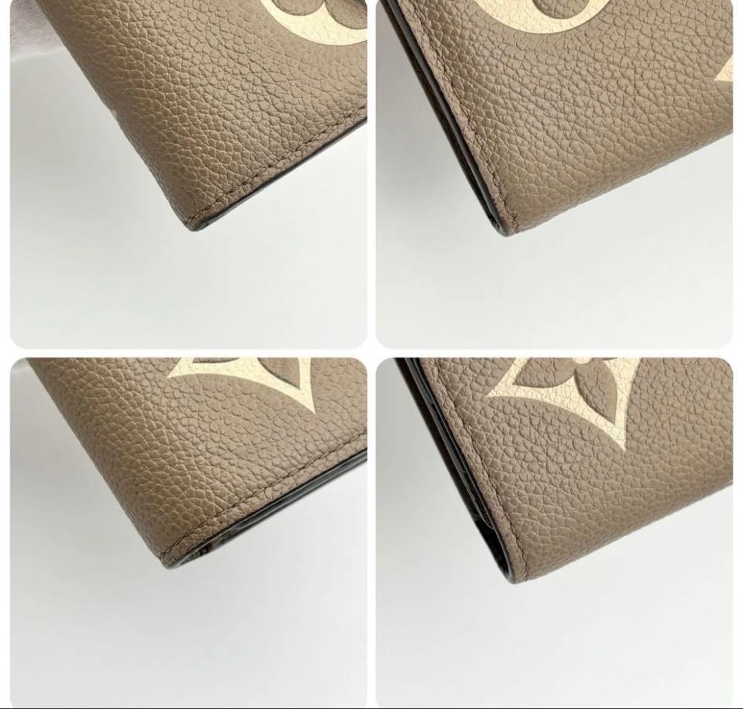 美品　LOUIS VUITTON グレー モノグラム 長財布　現行品