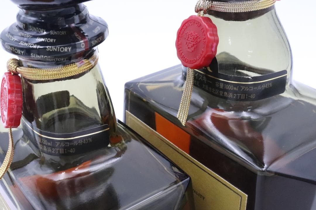 ★未開栓 ウイスキー 4本セット サントリー角 リザーブウイスキー ローヤル