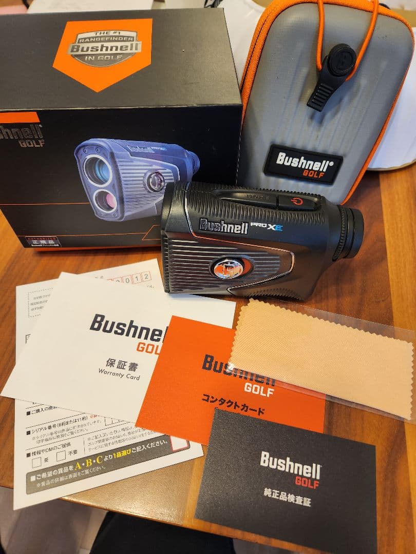 Bushnell　ブッシュネル　PRO EX ゴルフレーザー距離計測器