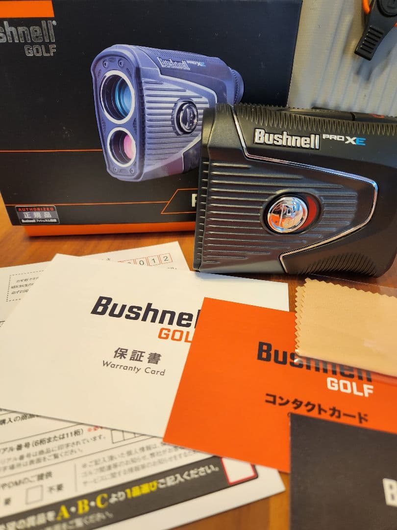 Bushnell　ブッシュネル　PRO EX ゴルフレーザー距離計測器