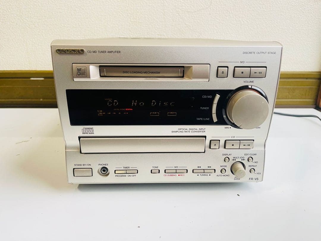 ONKYO CD タイプアンプ シルバー