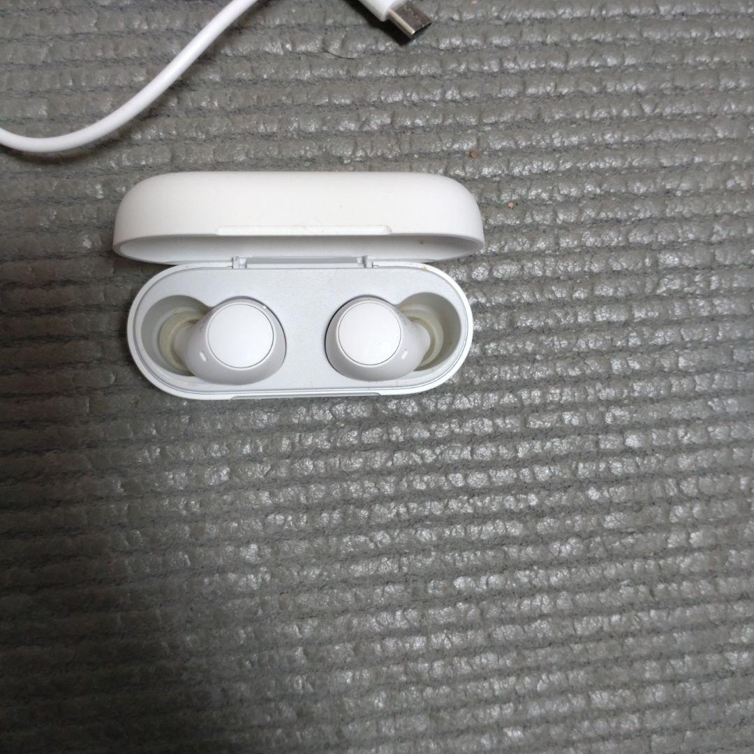SONYwf-c510、ワイヤレスイヤホン ホワイト 充電ケース付き