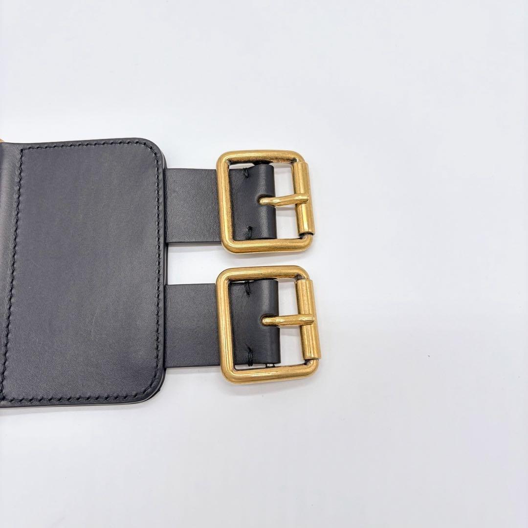 激レア✨ クリスチャンディオール　ベルト　コルセット エンブロイダリー　黒