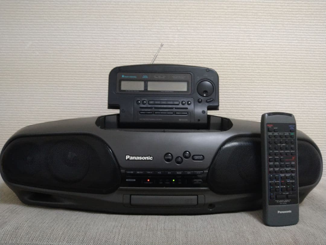 【バブルラジカセ】Panasonic　コブラトップ　RX-DT909　ジャンク