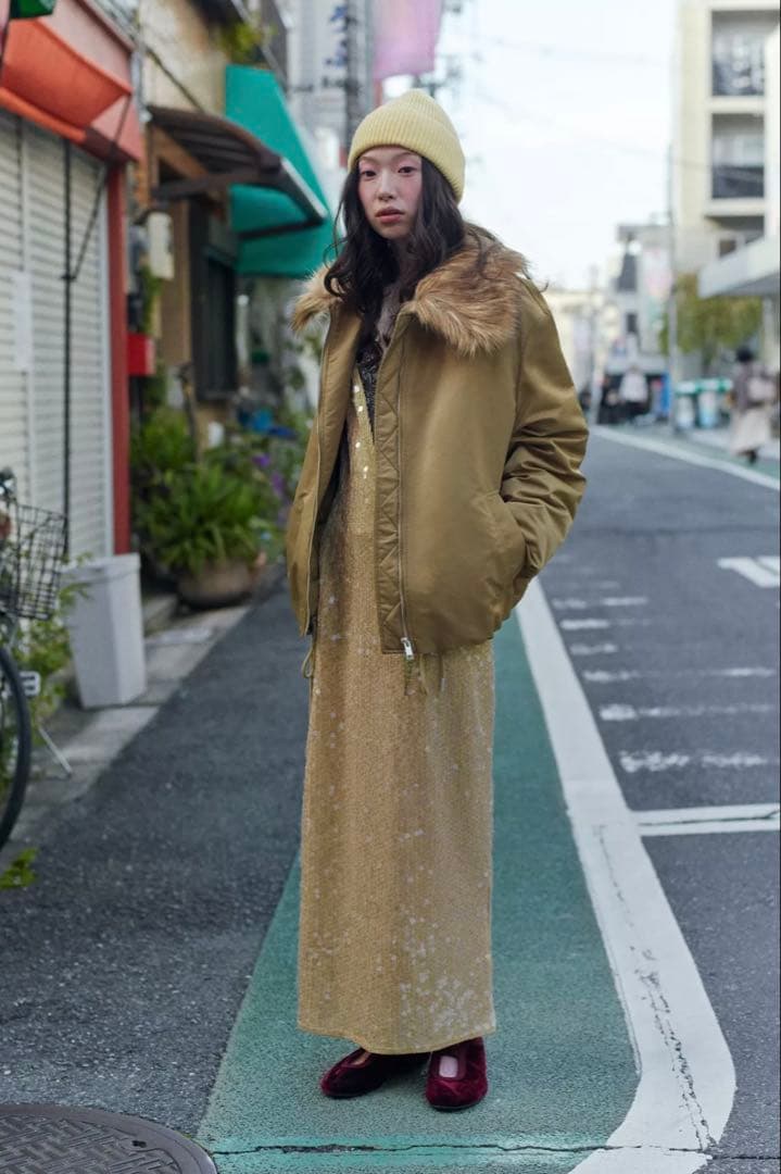 ZARA 完売品　新品未使用ファー付きジャケット