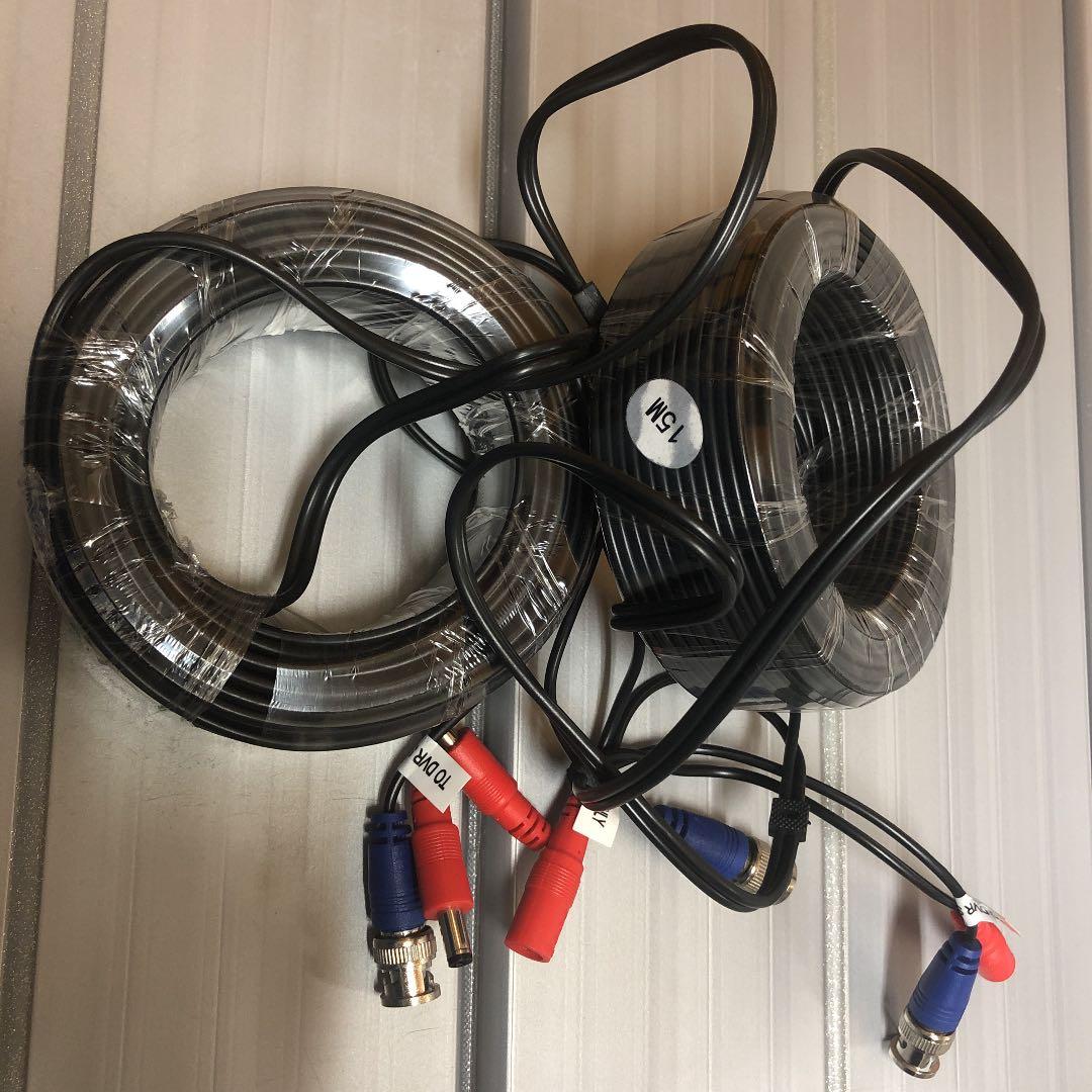 防犯カメラ…など‼️延長ケーブル…‼️まとめ…売り‼️全6点…まとめ売り‼️