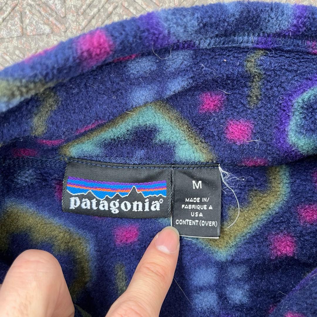 1994sパタゴニア patagonia タペストリー シンチラフリース ベスト