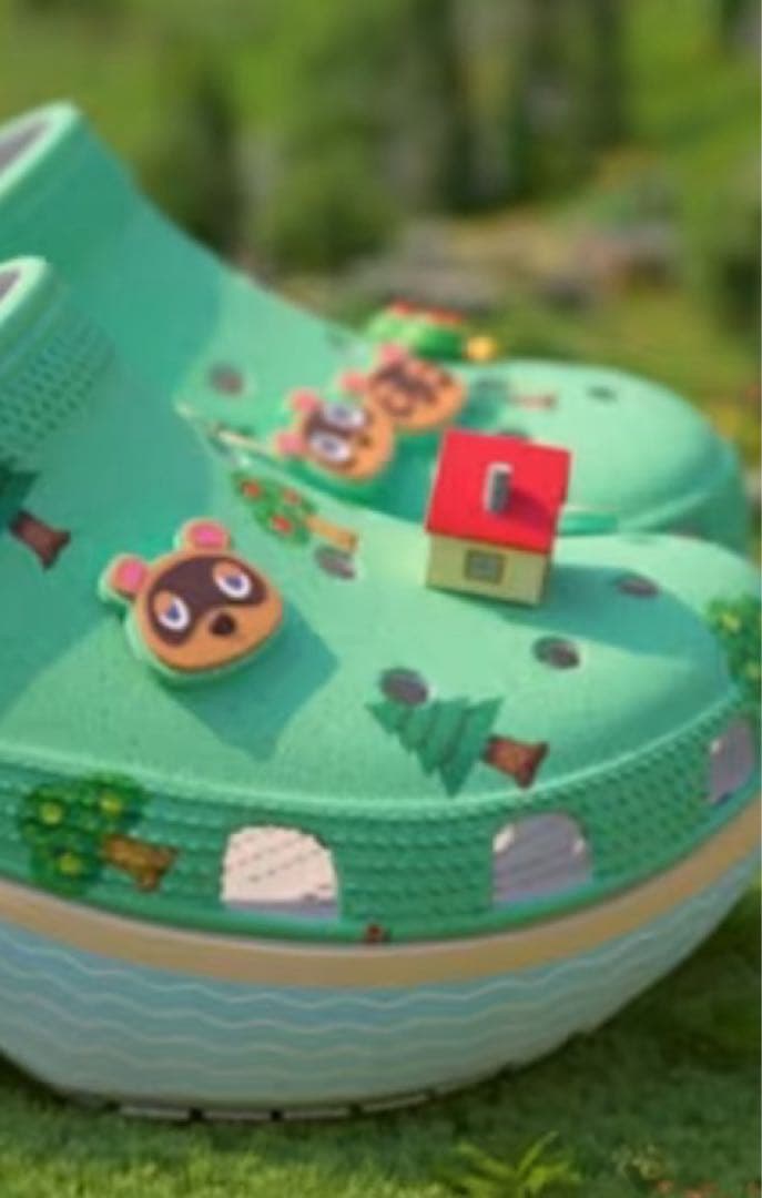 どうぶつの森 プラットフォーム クロッグ crocs クロックス 24 完売品