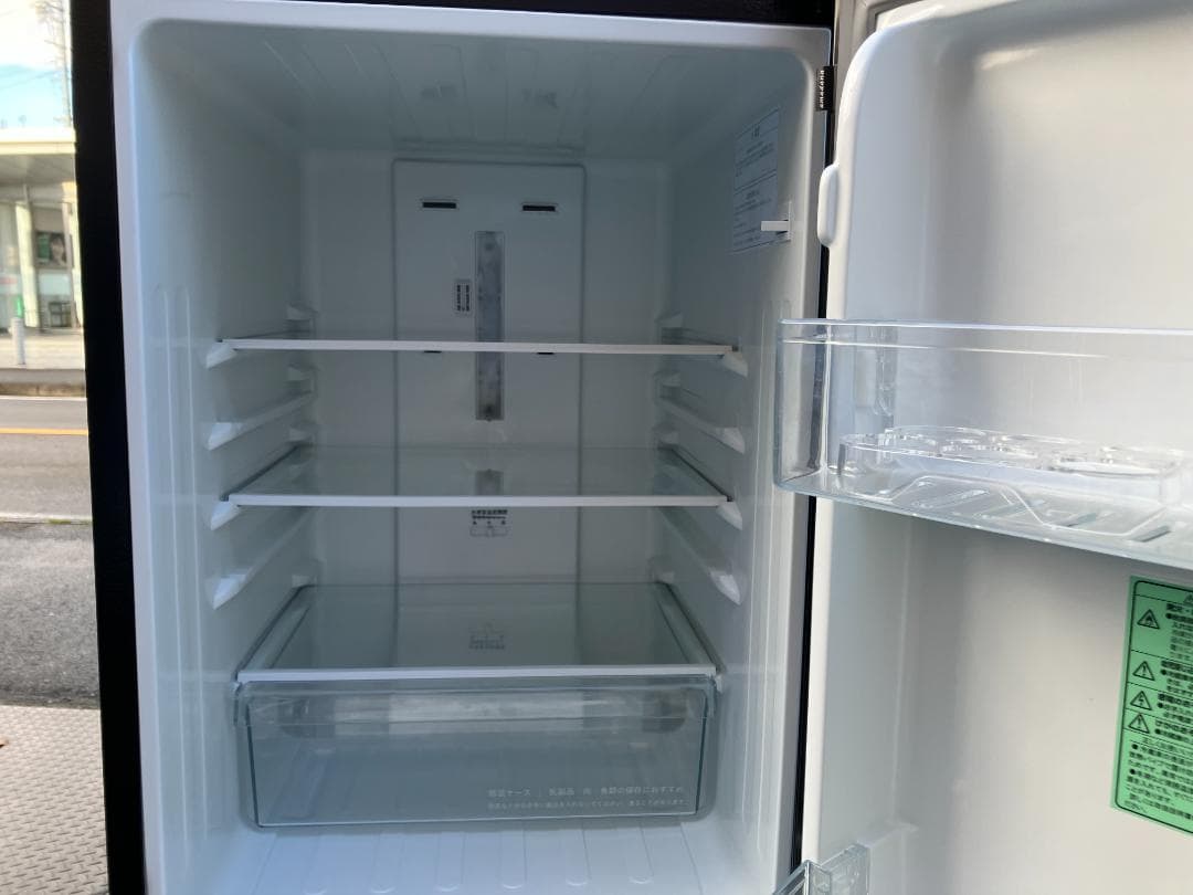 愛知岐阜/送料込★amadana　154L冷蔵庫 AT-RF150-BK　21年