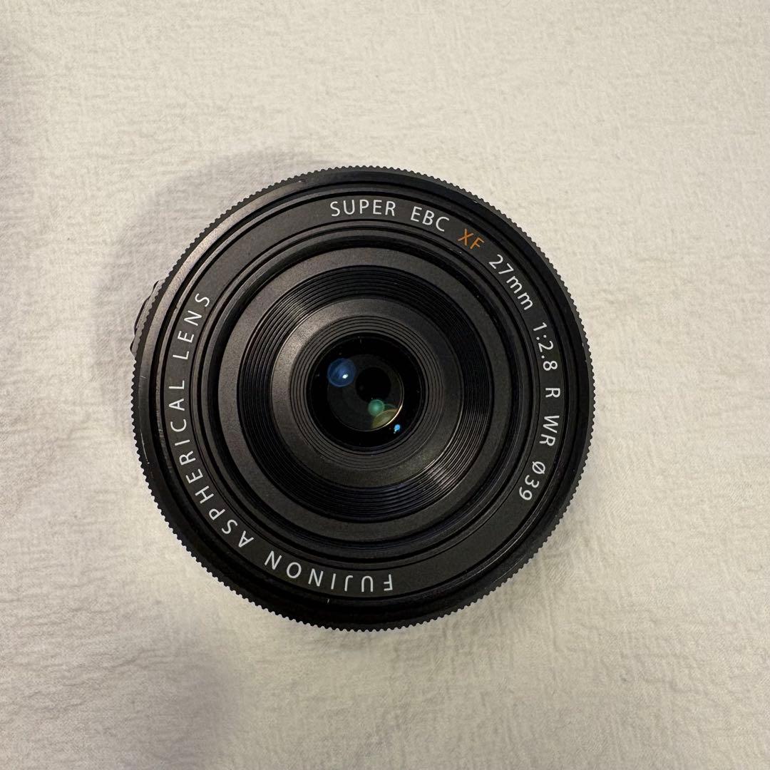 FUJIFILM XF27mmF2.8 R WR レンズ