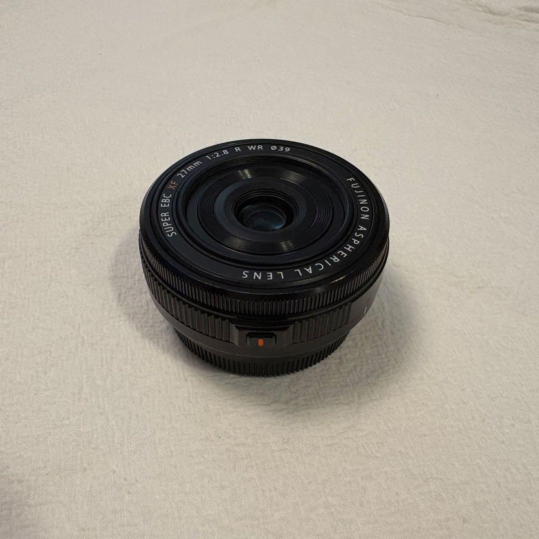 FUJIFILM XF27mmF2.8 R WR レンズ