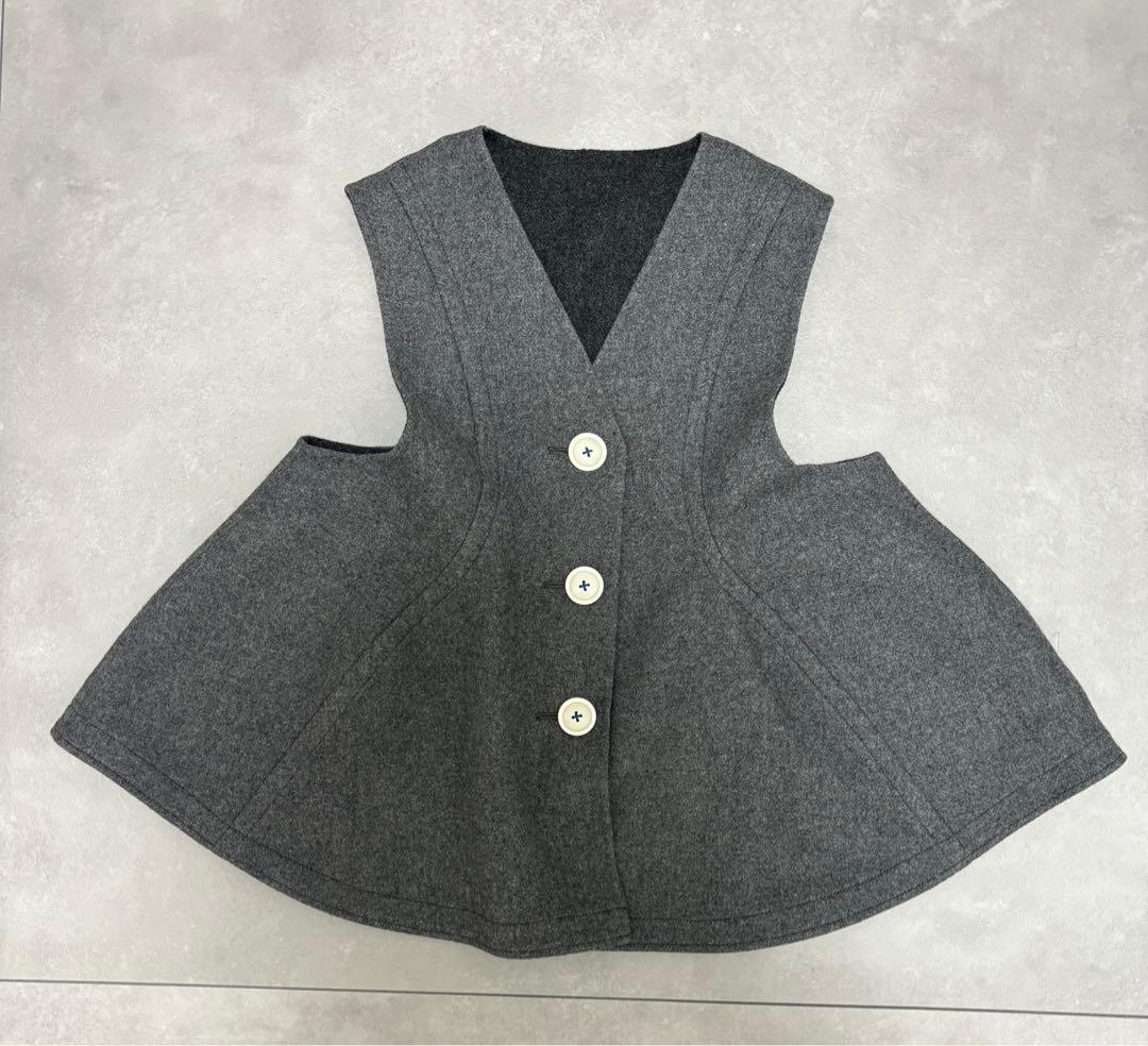 ENFOLD エンフォルド SOLID VEST(300HA230-0690)