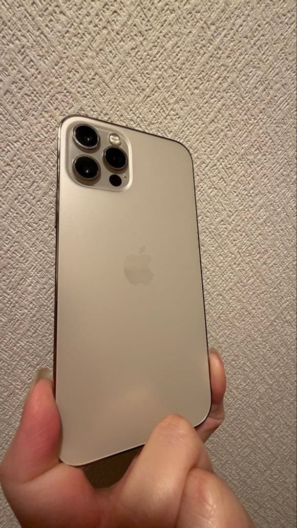 【美品】Apple iPhone12Pro ゴールド 256GB SIMフリー