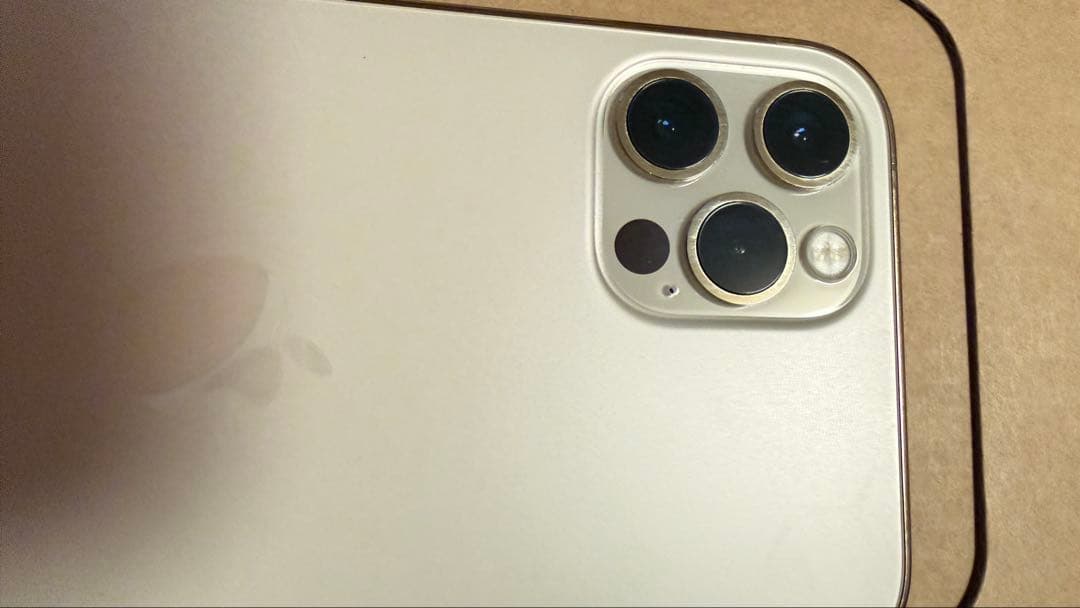 【美品】Apple iPhone12Pro ゴールド 256GB SIMフリー