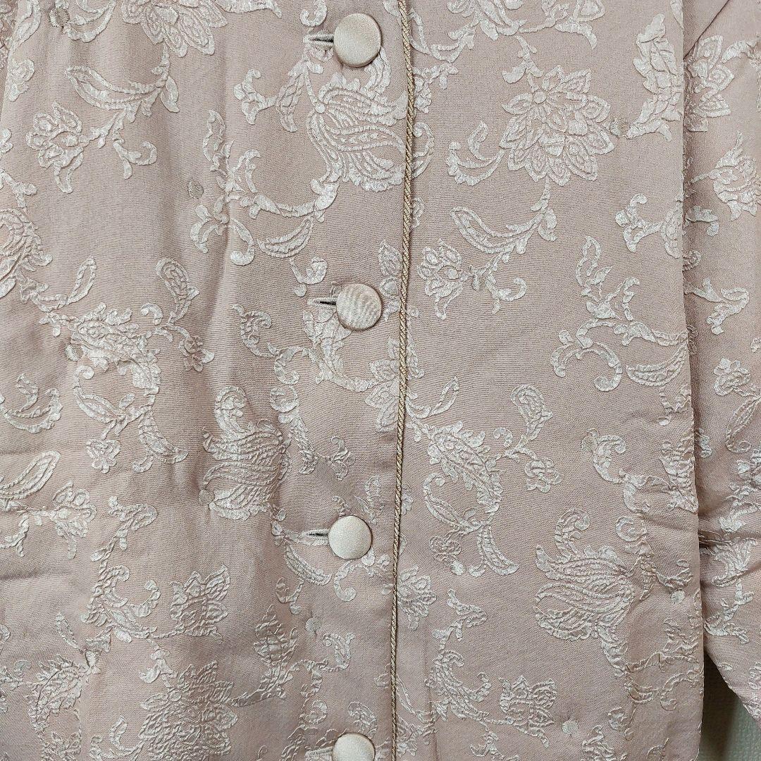 【新品】Christian Dior 花柄コート vintage ピンク　M