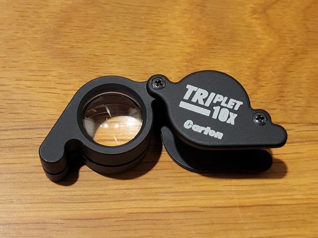 カートン解像度にこだわった高級ルーペ 宝石鑑定トリプレット日本製 カリナンPRO