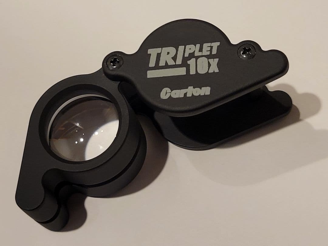 カートン解像度にこだわった高級ルーペ 宝石鑑定トリプレット日本製 カリナンPRO