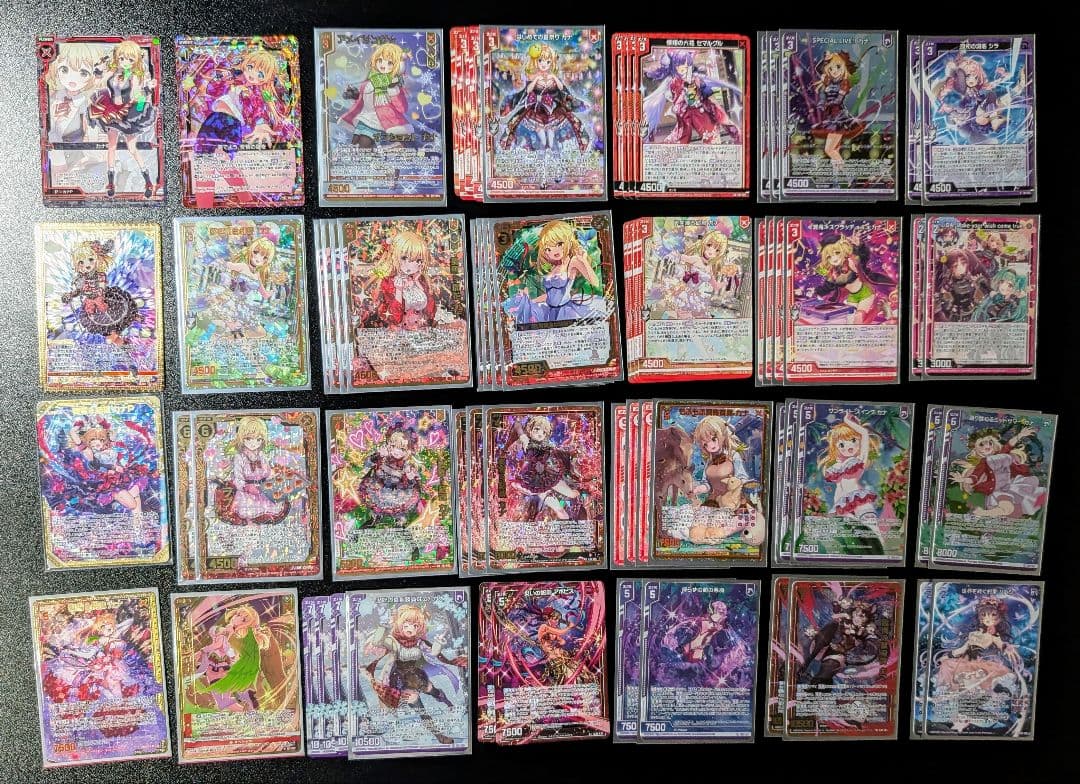 ゼクス Z/X カナ デッキ パーツ セット エクストラ付き カードガチャ限定