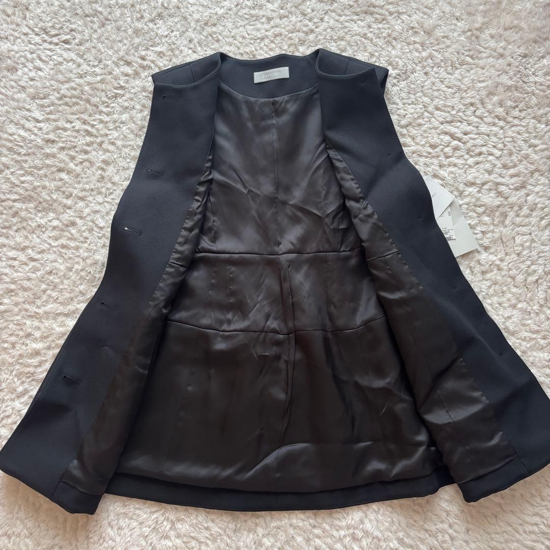 新品未使用品✨CELFORD セルフォード ペプラムジレ38 M