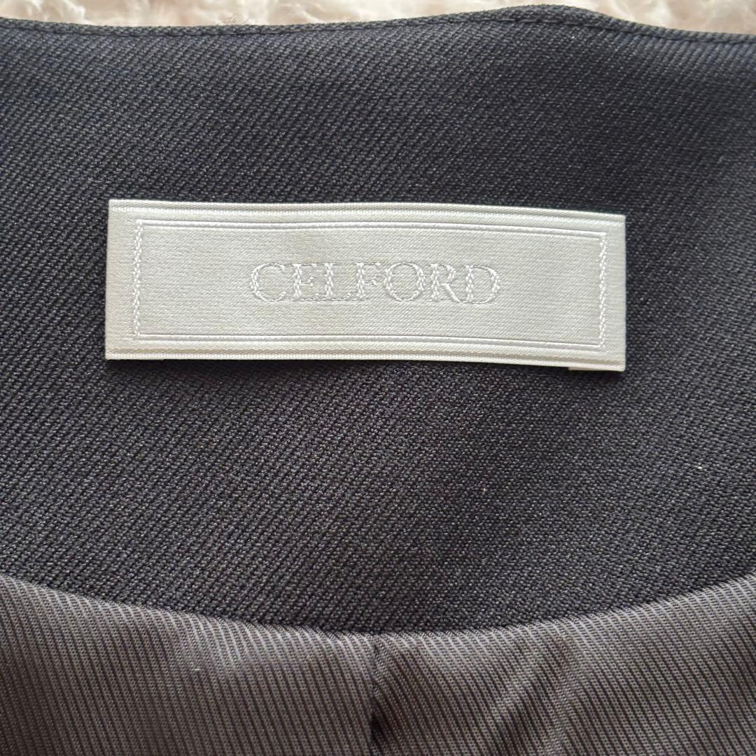 新品未使用品✨CELFORD セルフォード ペプラムジレ38 M