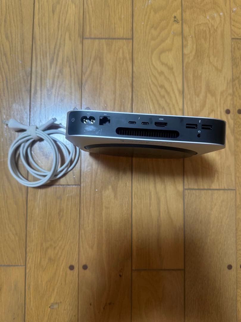 Apple Mac mini m1+ 電源ケーブル