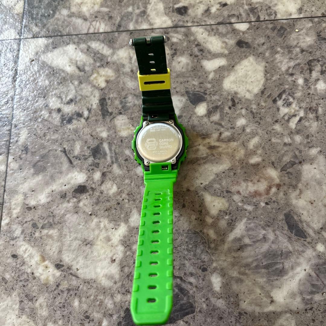 CASIO G-SHOCK グリーン/ネイビー デジタル腕時計