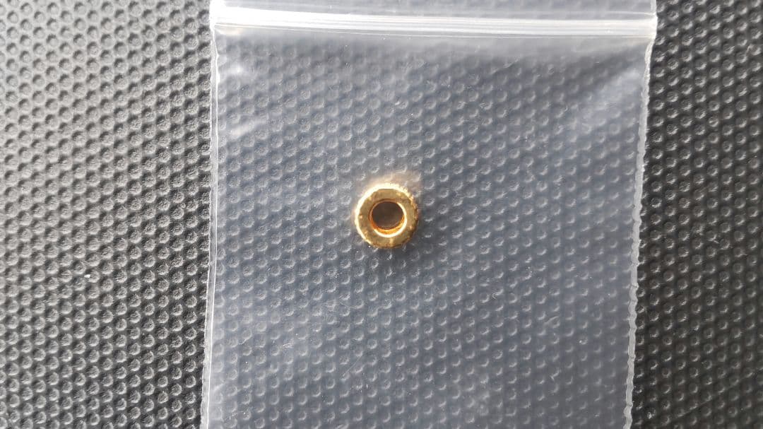 新品未使用　mal.レレレ　純金　24金 足金999 円筒形　ペンダントトップ