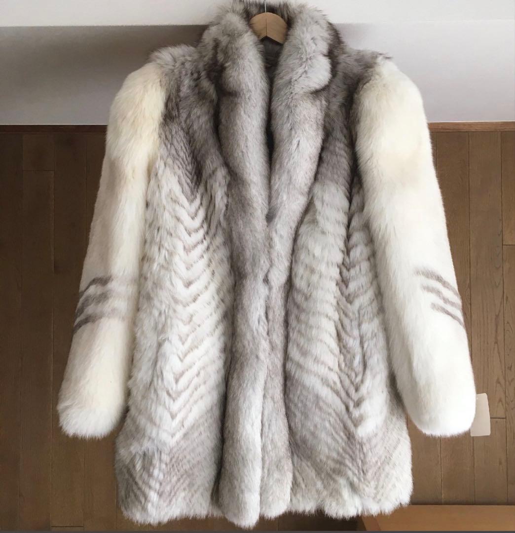 59万　高級　HARAJUKU MOTHER FOX フォックス　ファー　コート