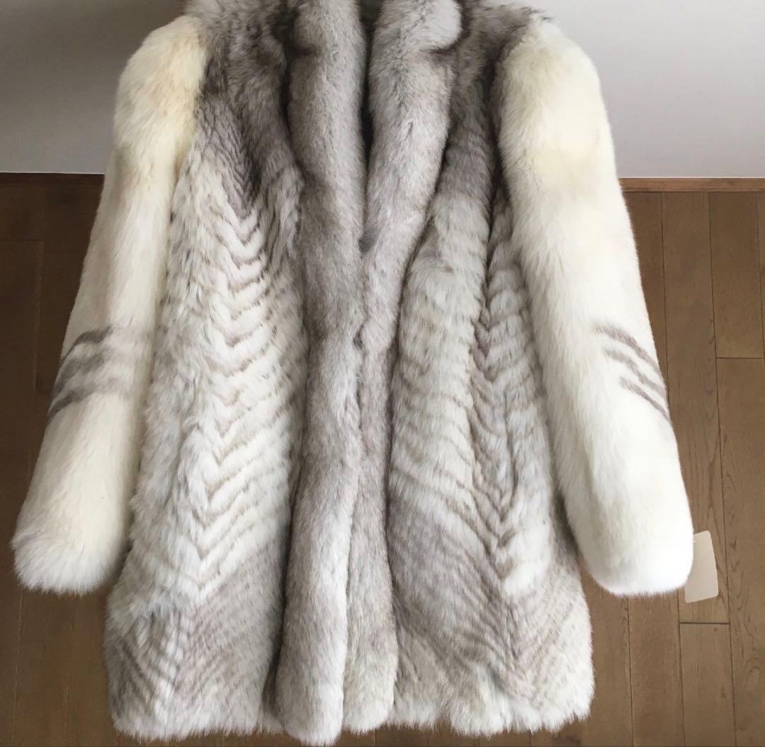 59万　高級　HARAJUKU MOTHER FOX フォックス　ファー　コート