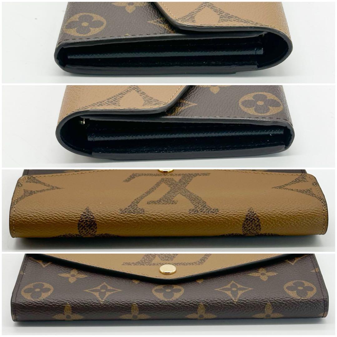 ルイヴィトン ポルトフォイユ サラ ジャイアント リバース モノグラム 二つ折り