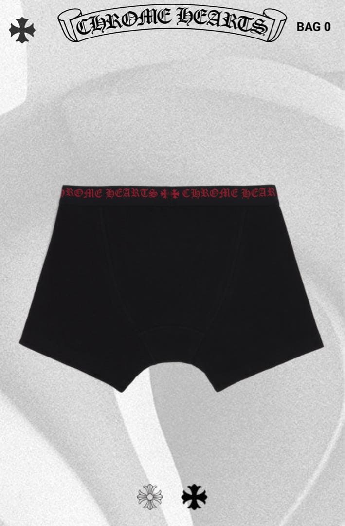 ひ*ら様 CHROME HEARTS ボクサーパンツ レッド✖︎ブラック