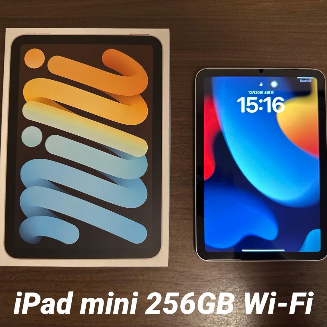 限定値下げ256GB iPad mini (第6世代) 美品　バッテリー100%