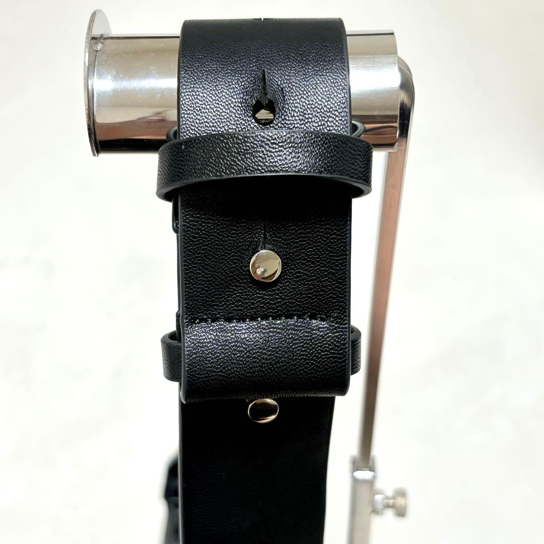 ◆COS◆コス レザー クロスボディ プリーツベルトバッグ