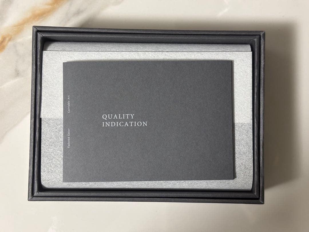 【新品未使用】yuhaku YVP161 名刺入れ blue