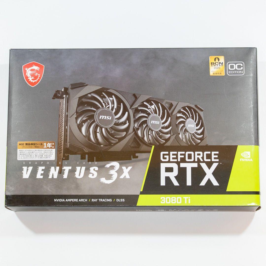 グラフィックボード・グラボ・ビデオカード MSI GeForce RTX 3080 Ti VENTUS 3X