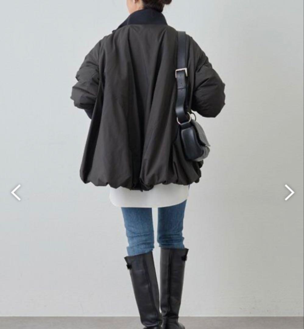 今季新品タグ付き　BEARDSLEY 中綿バルーンブルゾン　ブラック