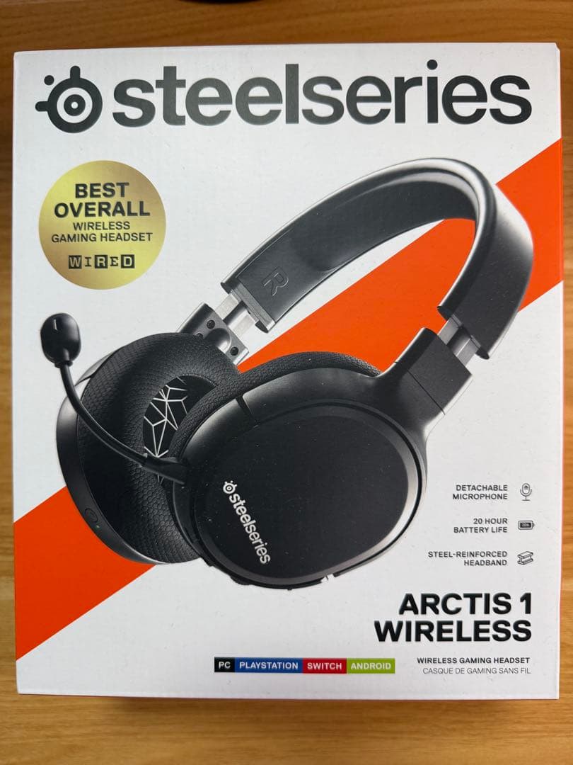 SteelSeries Arctis 1 ワイヤレス 密閉型