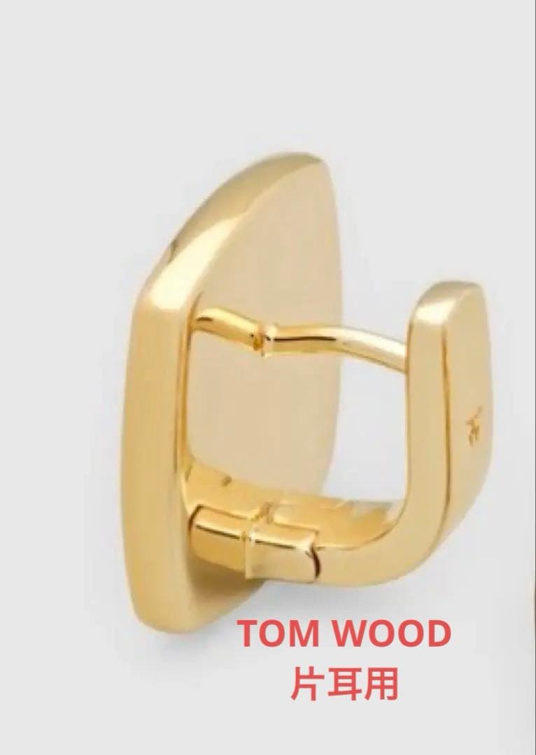 ▪︎ 【TOM WOOD】Umi Studs Small Gold ピアス　※片耳
