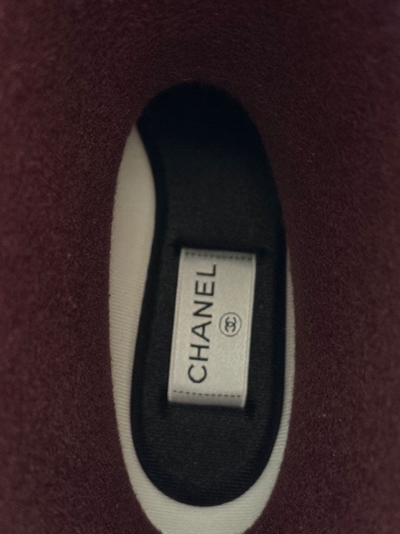 新品未使用　CHANEL シャネル ブラック レインブーツ　39