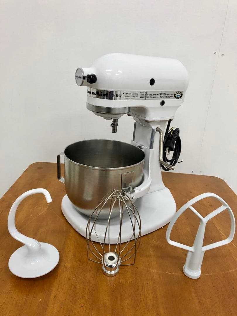 KitchenAid キッチンエイド 卓上ミキサー KSM5動作保証