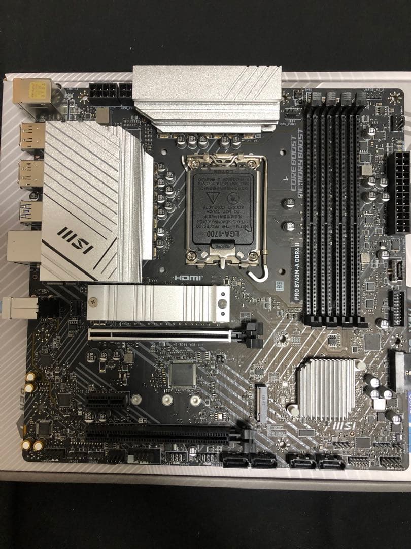 MSIマザーボード PRO B760M-A DDR4 II