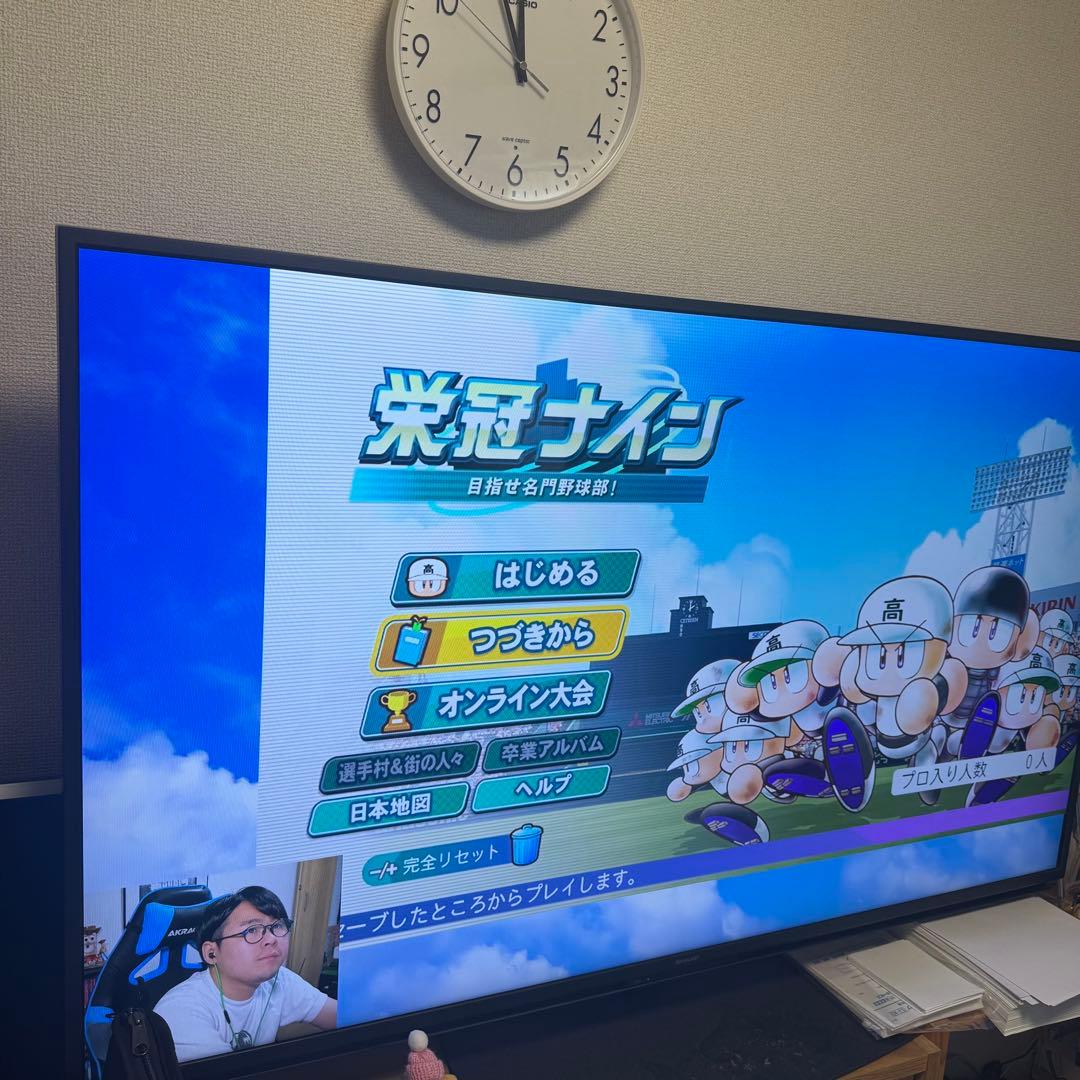 クジラ様引取 SHARP AQUOS 55インチ 4K テレビ 2022年製