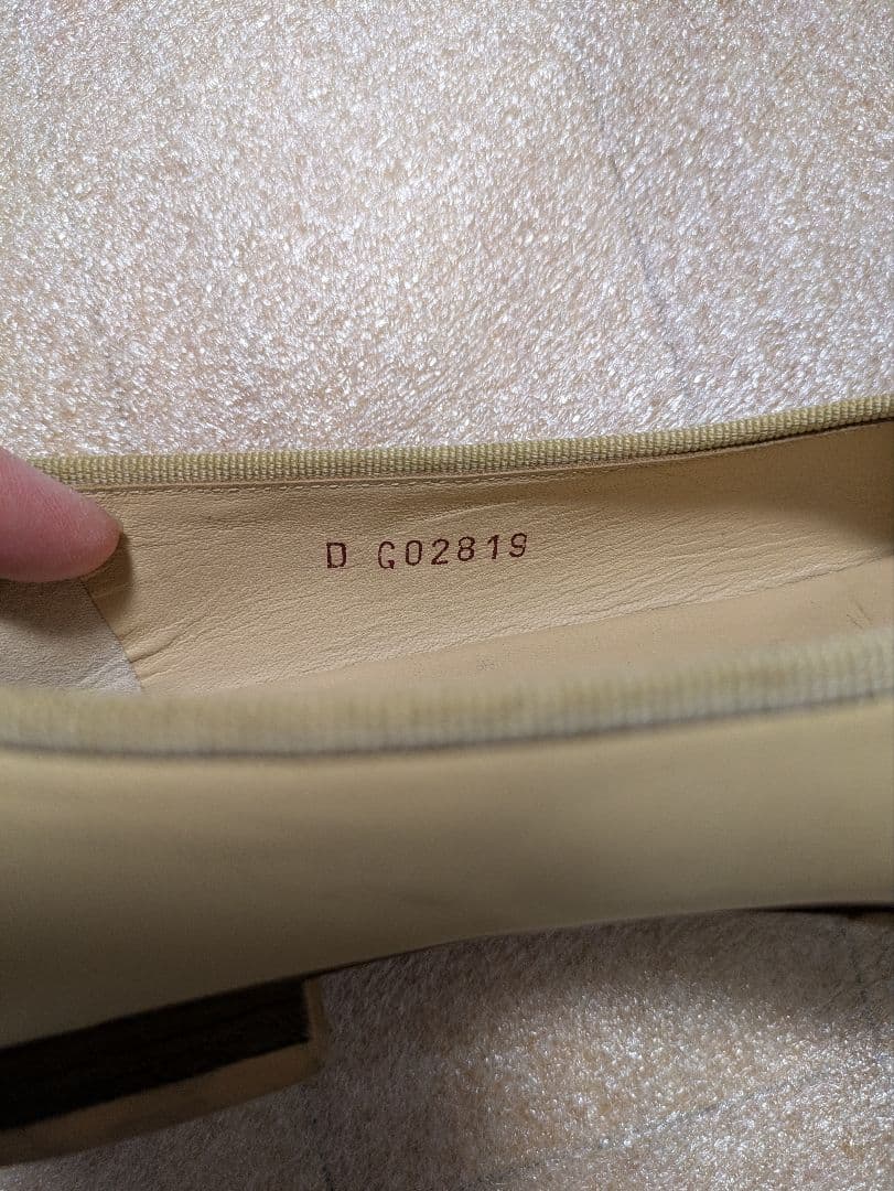 CHANEL バレエシューズ ベージュ D G02819