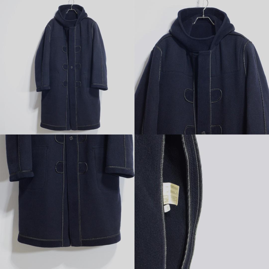 超極上品 ムーアブルック ダッフルコート ブロンプトン ネイビー 38