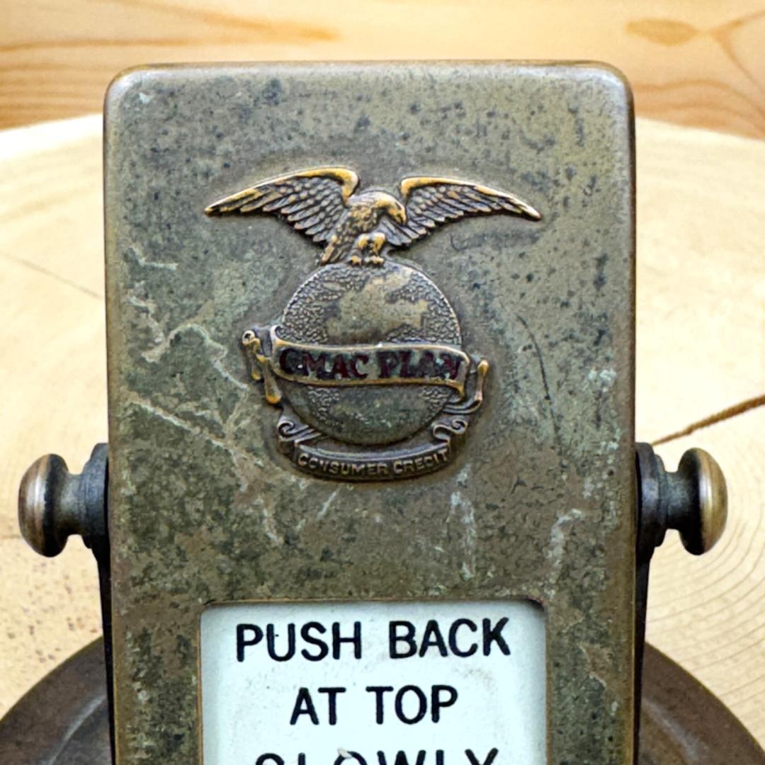 デスクカレンダー アンティーク アドバタイジング 店舗什器 ビンテージ 古道具