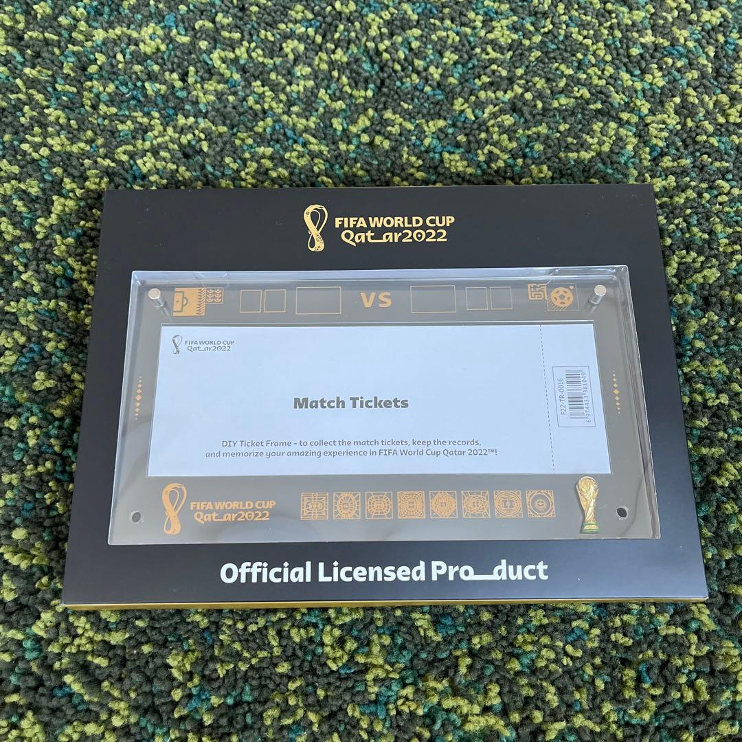 W杯　カタールワールドカップ　チケットフレーム　スタンド